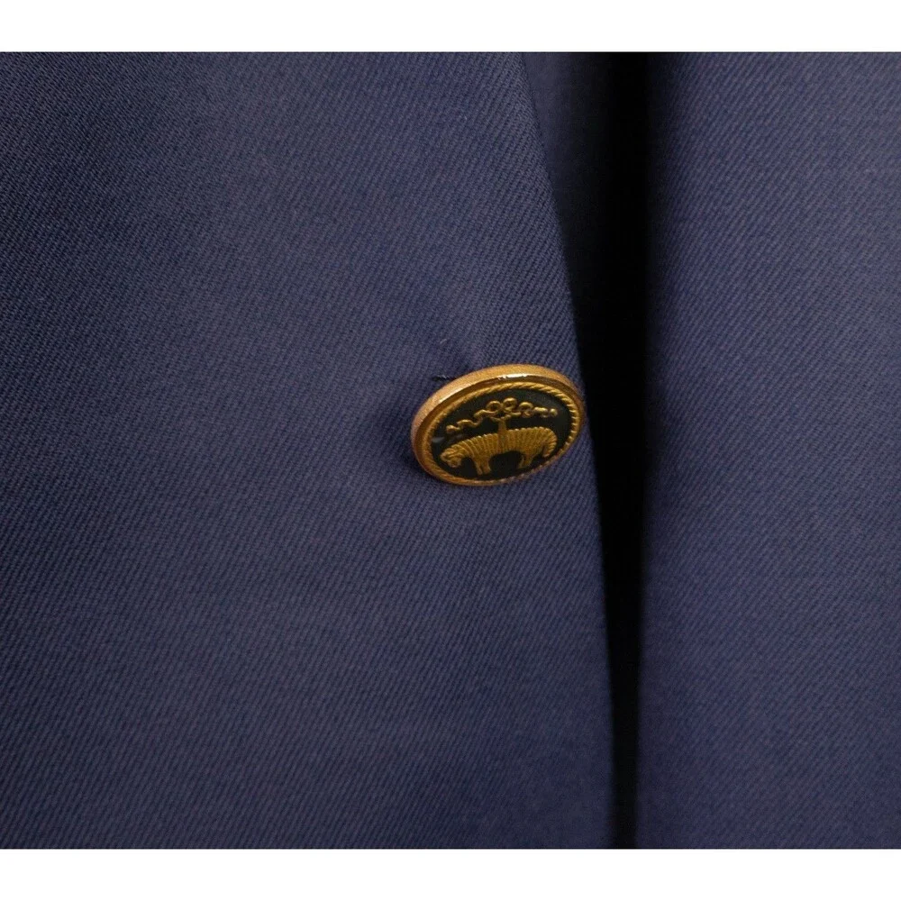 Brooks Brothers Gold Fleece Madison SAXXON Wool Blazer Sz 56R Two Button Jacket